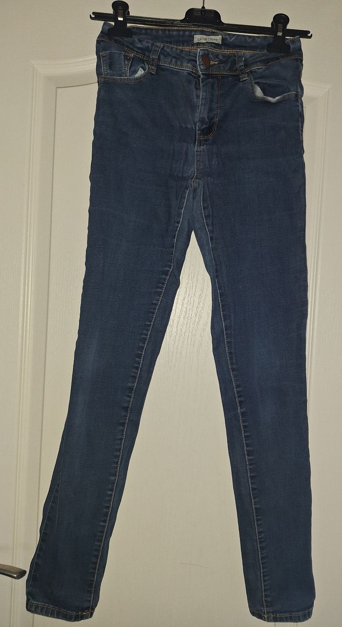 Jean femme taille 38 cache cache