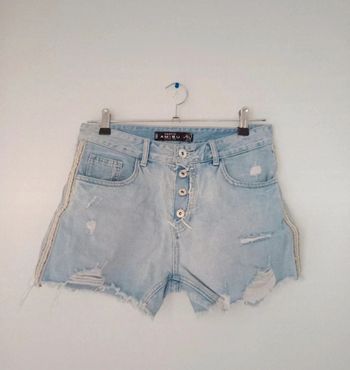 Minishort en jeans femme