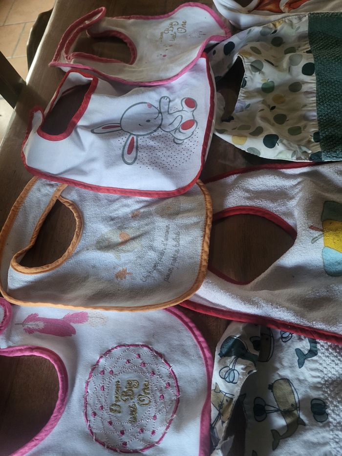 Lot 14 bavoirs bébé - photo numéro 4