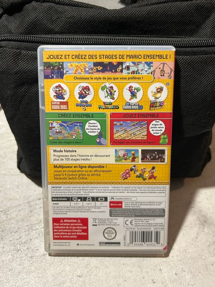 Super Mario maker switch - photo numéro 3