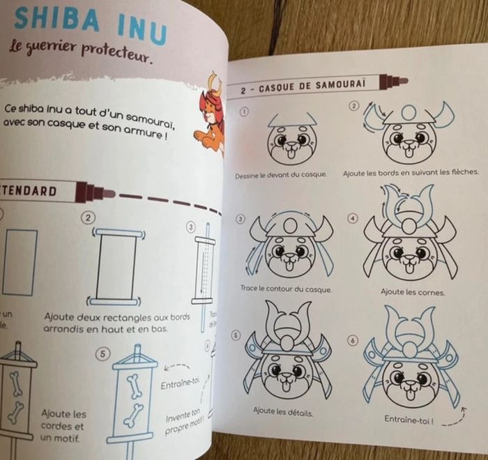 Livre manga Dessine et colorie Animaux kawaii Laure Nitschelm - photo numéro 10