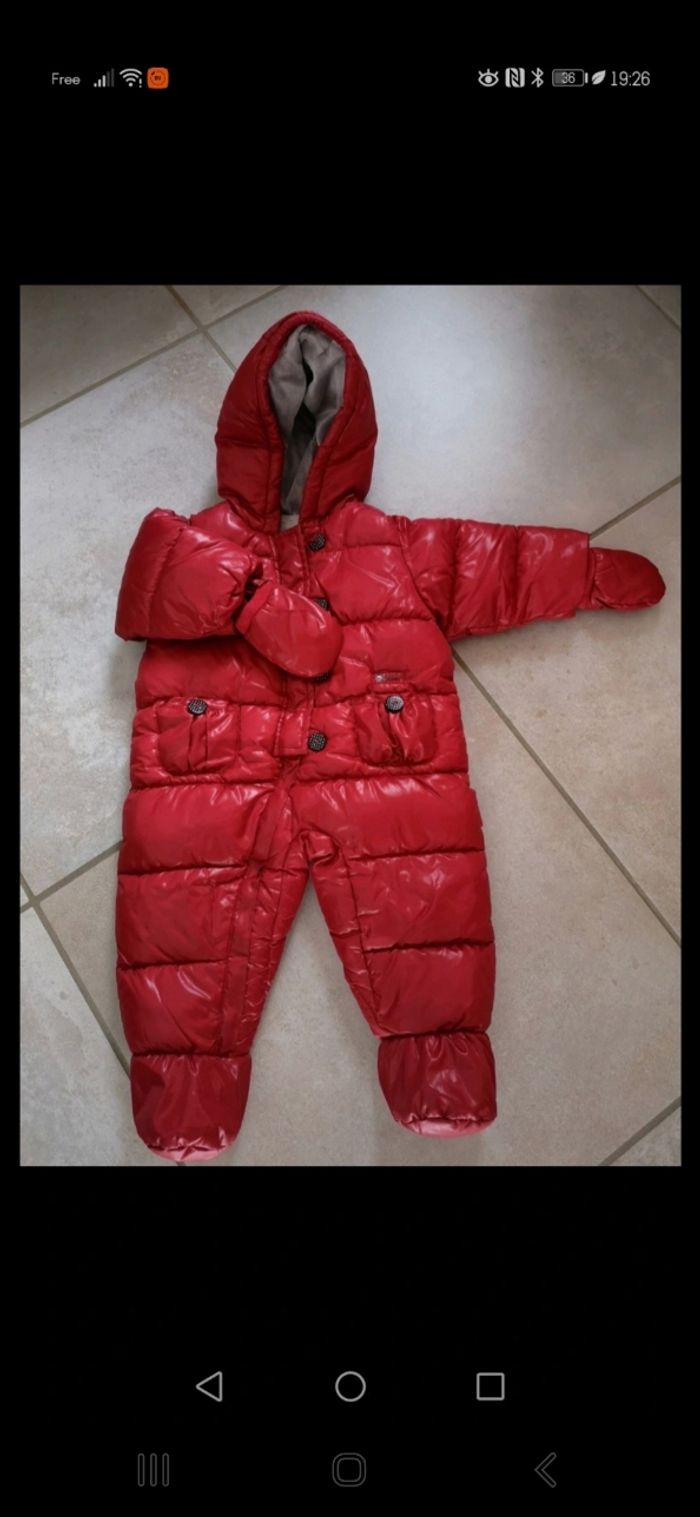 Combinaison fille szrgent major 6 mois