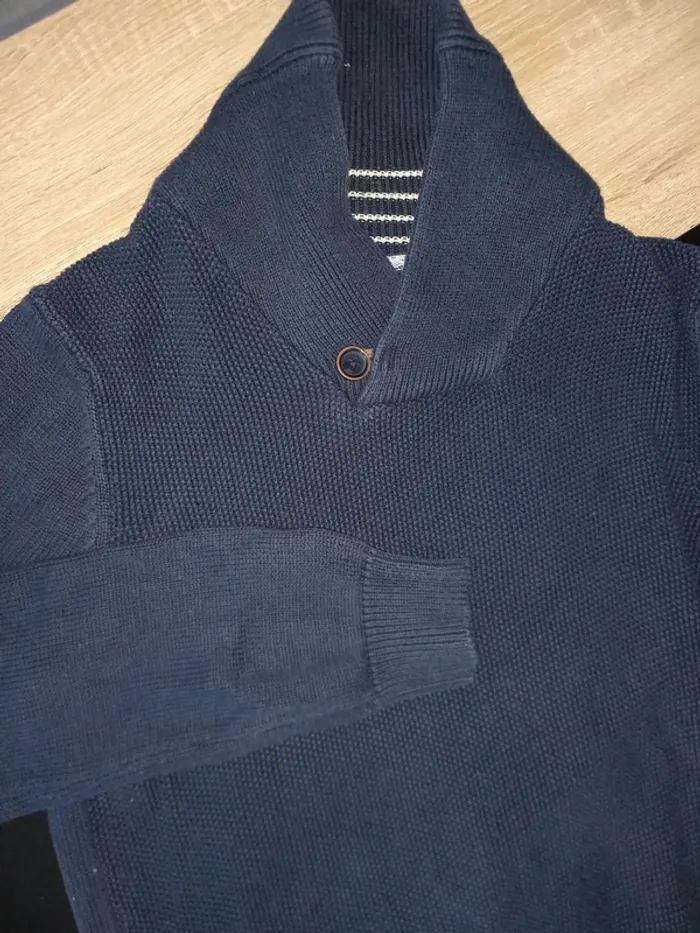 Pull bleu marine S - photo numéro 8