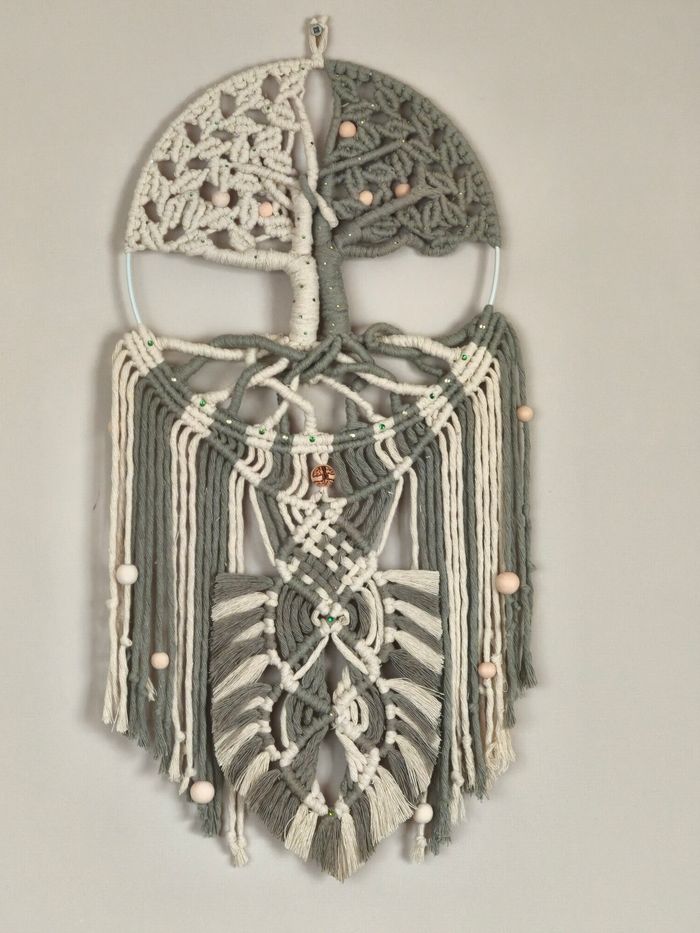 Arbre de vie en Macramé