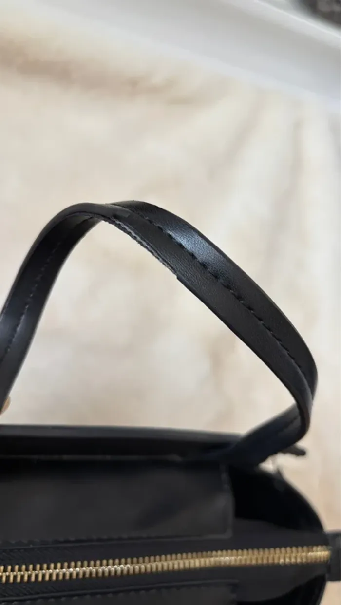Petit sac à main noir Zara - photo numéro 4