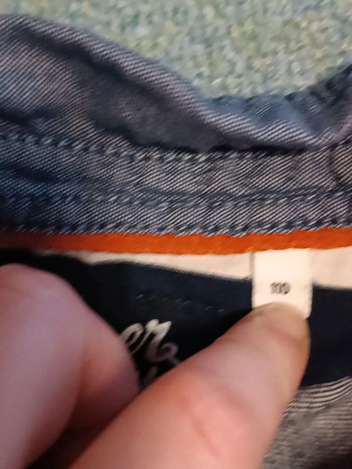 T-shirt polo manches longues 110 5ans - photo numéro 2