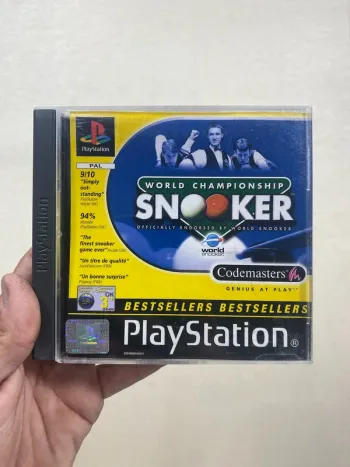 🎮 Jeu PlayStation 1 - World Championship Snooker (Bestsellers)  PAL