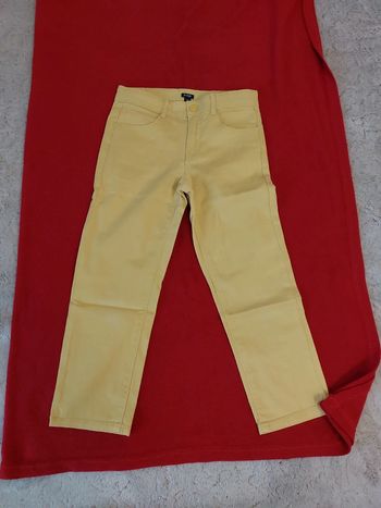 Jeans jaune Kiabi 10 ans