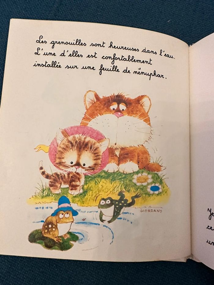 Livre album ancien vintage Quand Giordano ne fait rien Hemma - photo numéro 6