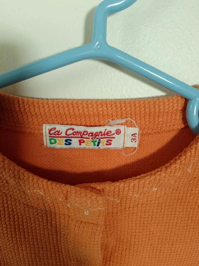 C3 gilet orange La compagnie des petits 3 - photo numéro 3