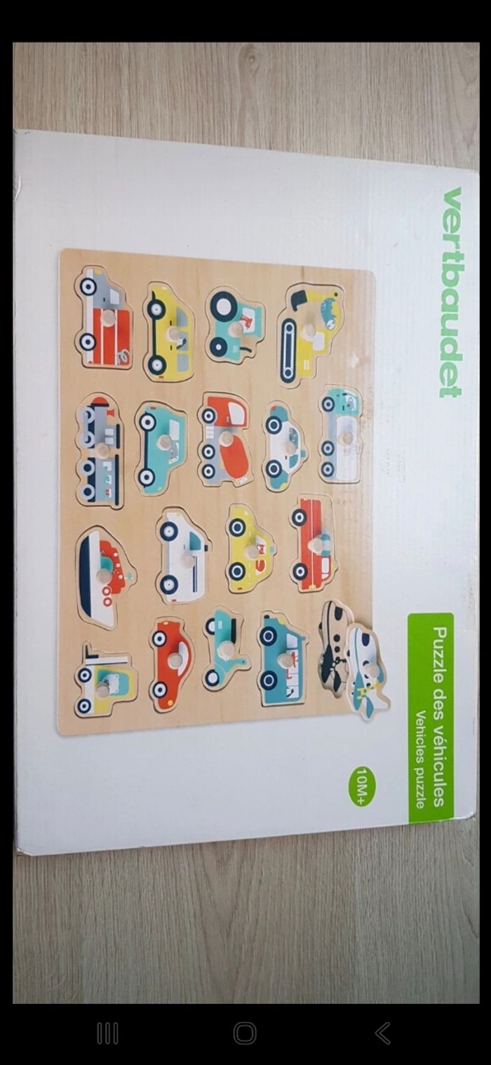 Puzzle des véhicules