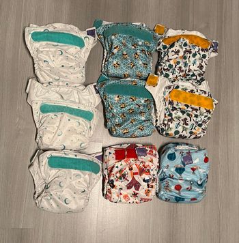 Couches lavables comme neuves