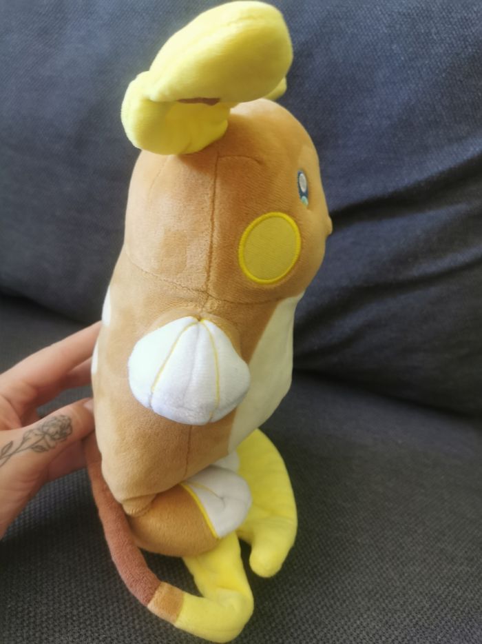 Peluche raichu d'Aloa pokémon - photo numéro 6