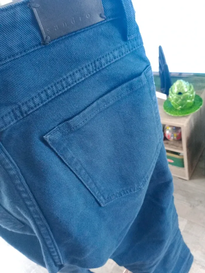 Jeans bleu Sandro - photo numéro 8