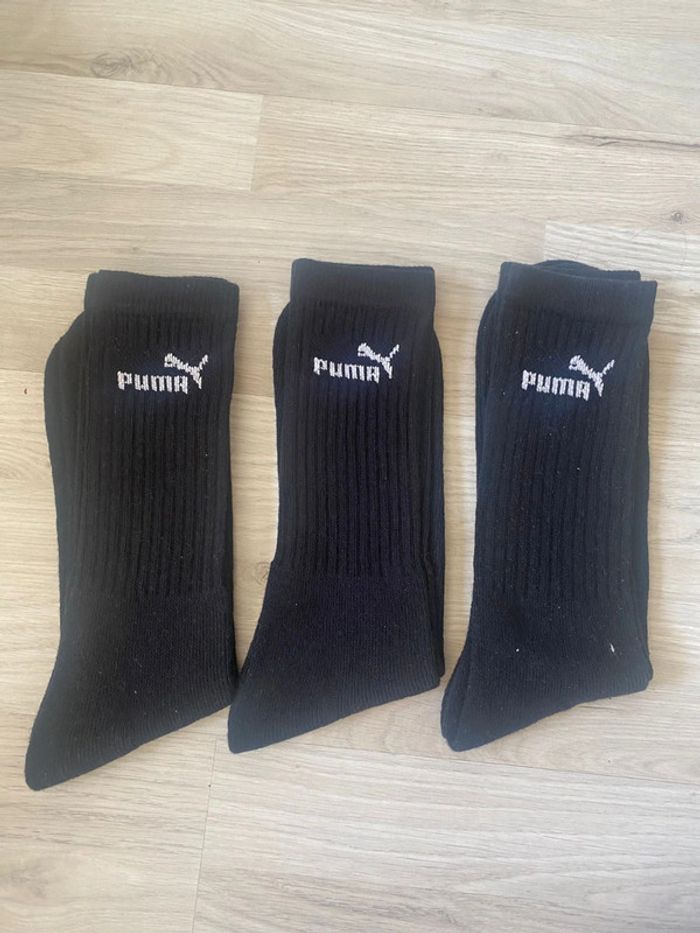 Chaussettes Puma noire - photo numéro 2