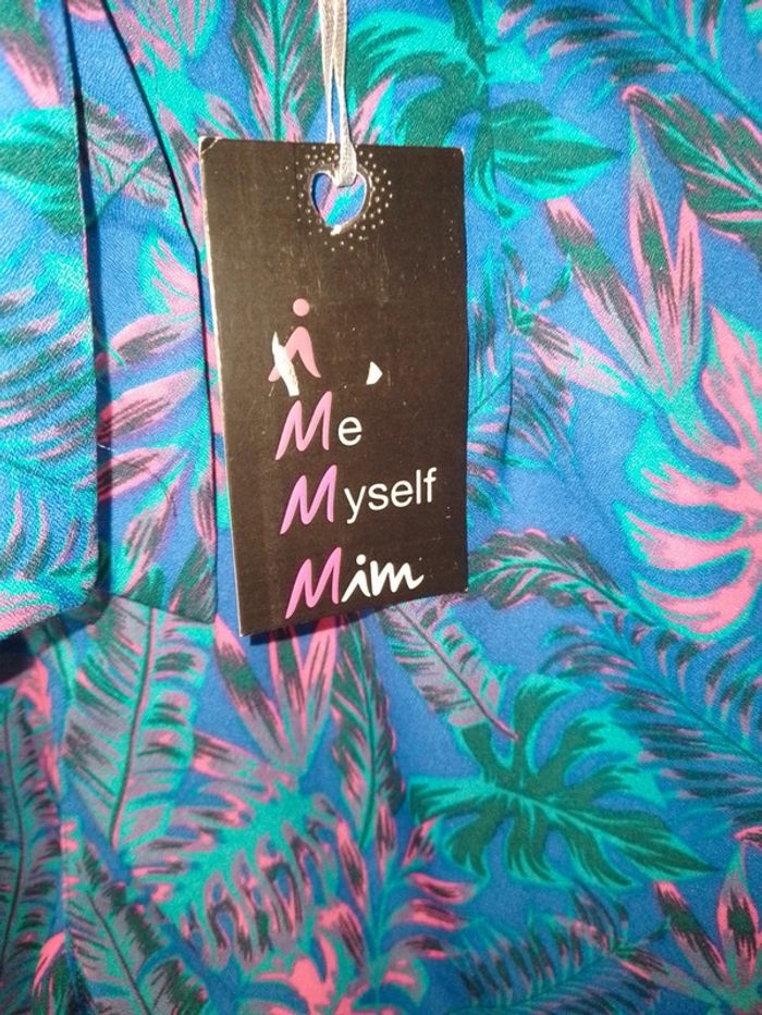 Short ceinture motif floral taille 38 - Mim - 100% polyester - photo numéro 4