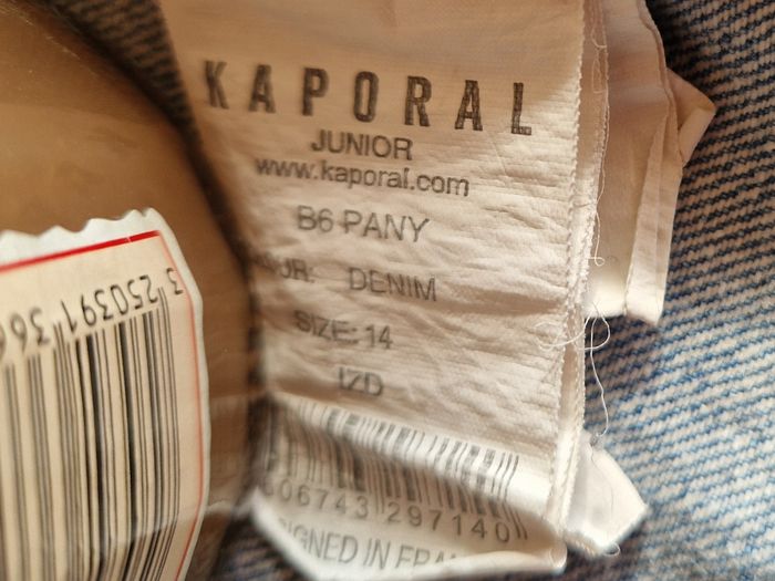 Veste en jeans kaporal pour âge 14 and - photo numéro 4