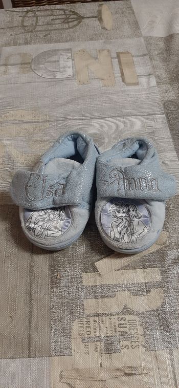 Chaussons reine des neige