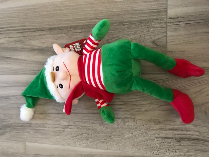 Peluche elfe de Noël - photo numéro 3