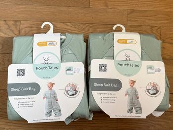(New) Pack of 2 sleep suit bags 2-4Y 2.5 tog