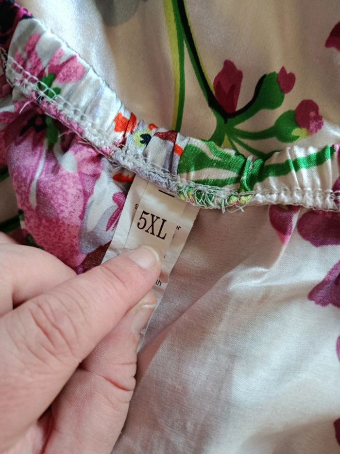 Pyjashort grande taille 5xl - photo numéro 2