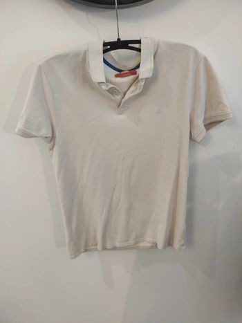 Polo blanc cassé taille S