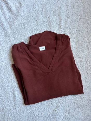 Blouse col V
