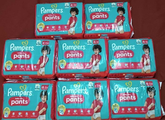 Couche Pampers pants taille 6
