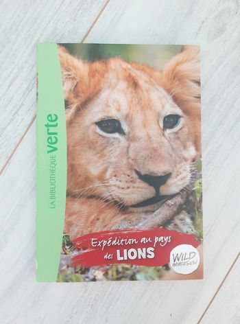Livre wild immersion tome 1 les Lions