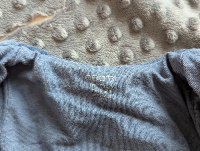 Veste en velours bleu 1 mois - Obaïdi - photo numéro 4