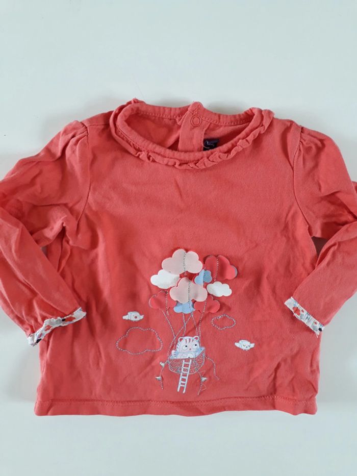 Lot tee-shirts 9 mois - photo numéro 2