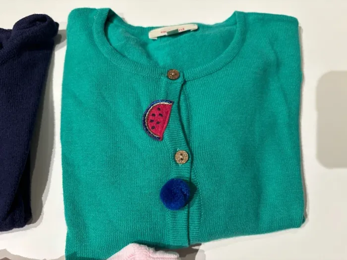 3 gilets Catimini 6 ans - photo numéro 3