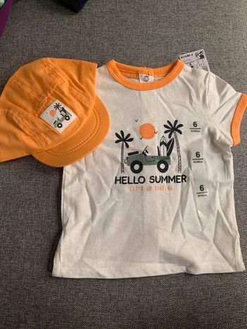 Casquette et t shirt