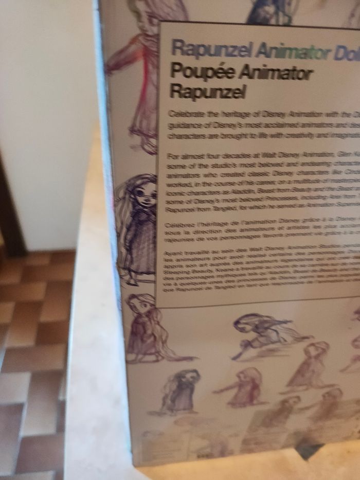 Poupée animators raiponce disney edition limitée - photo numéro 5