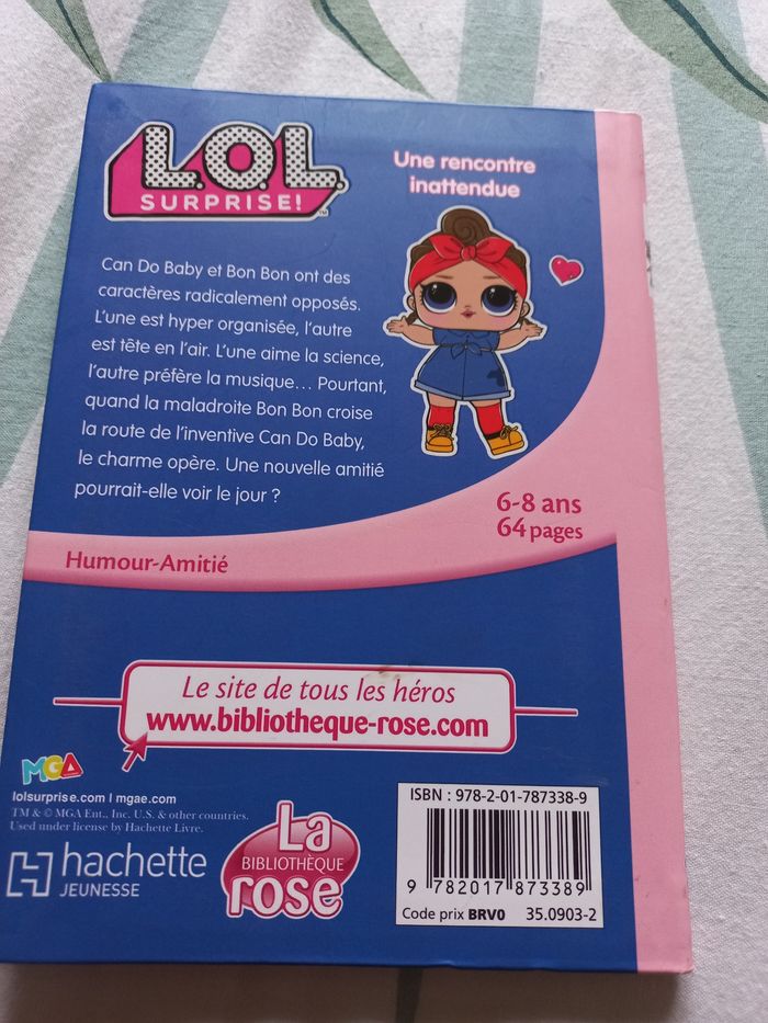 Livre bibliotheque rose L.O.L. surprise lol 6/8 ans tome 6 - photo numéro 2