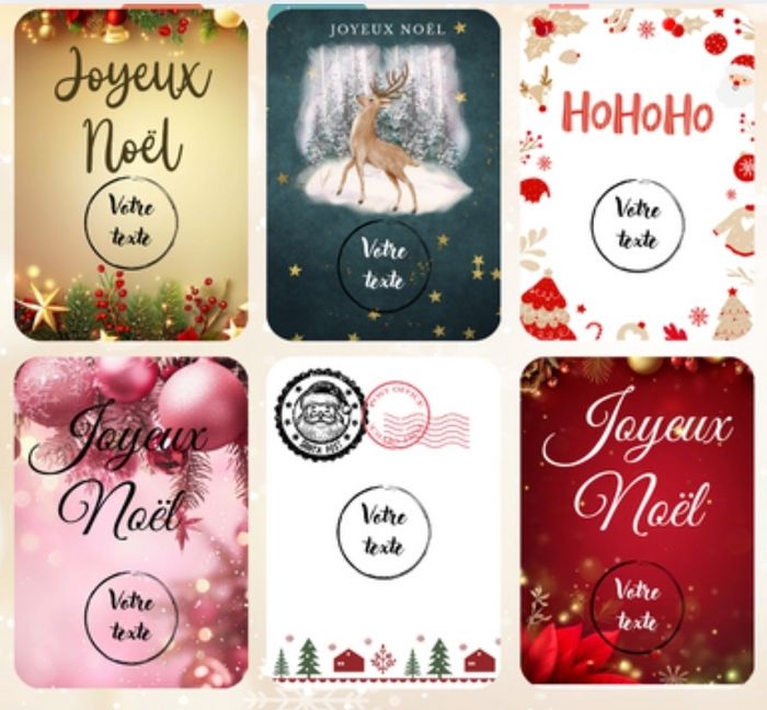 Carte à gratter de noël - photo numéro 2