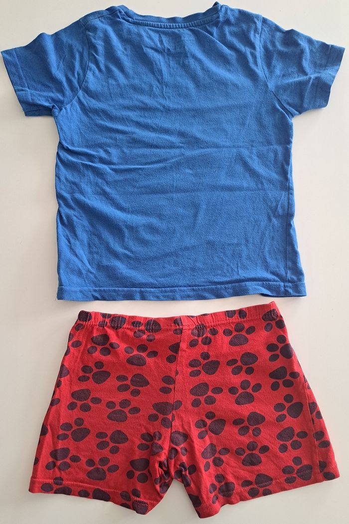 Lot de 2 pyjamas shorts garçon 5 ans BE - photo numéro 8