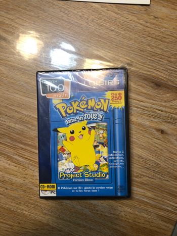 Cd rom Pokémon pikachu version bleue vintage