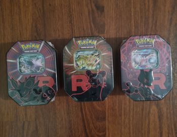 Trio pokemon pokebox Team Rocket