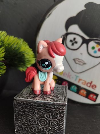 lps00778 My Littlest Petshop Pet Shop LPS cheval Horse 2076