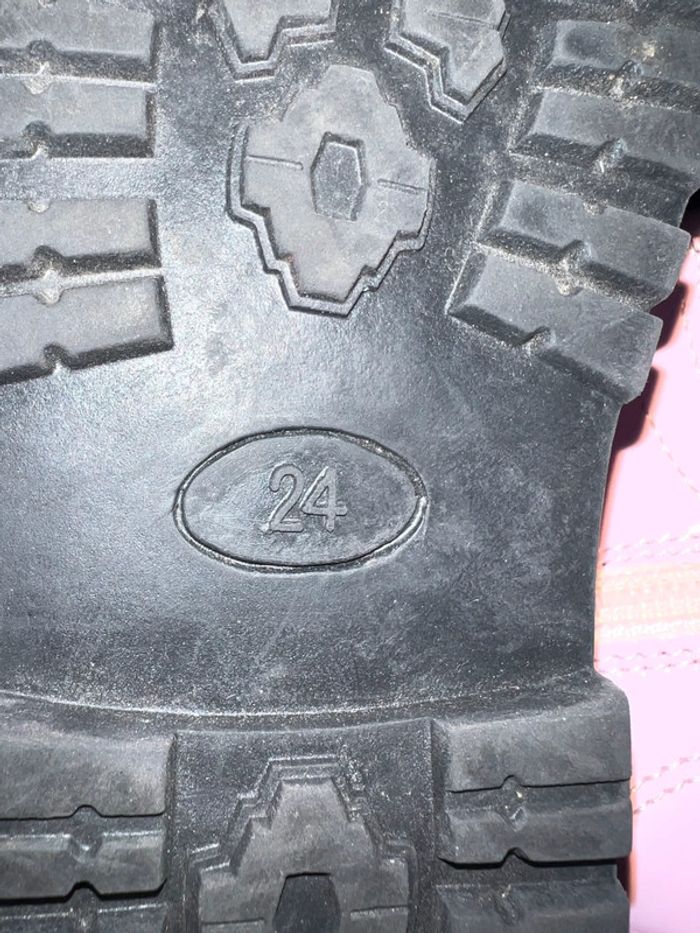 Chaussures fille vernis rose taille 24 - photo numéro 5