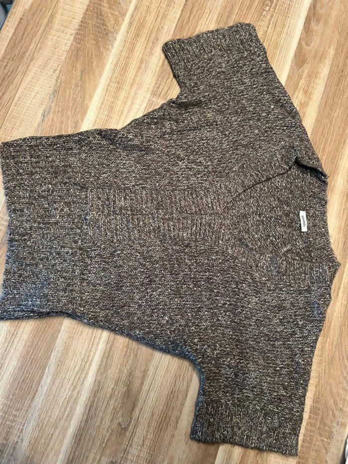 Pull sans manches femme col V hiver - photo numéro 4