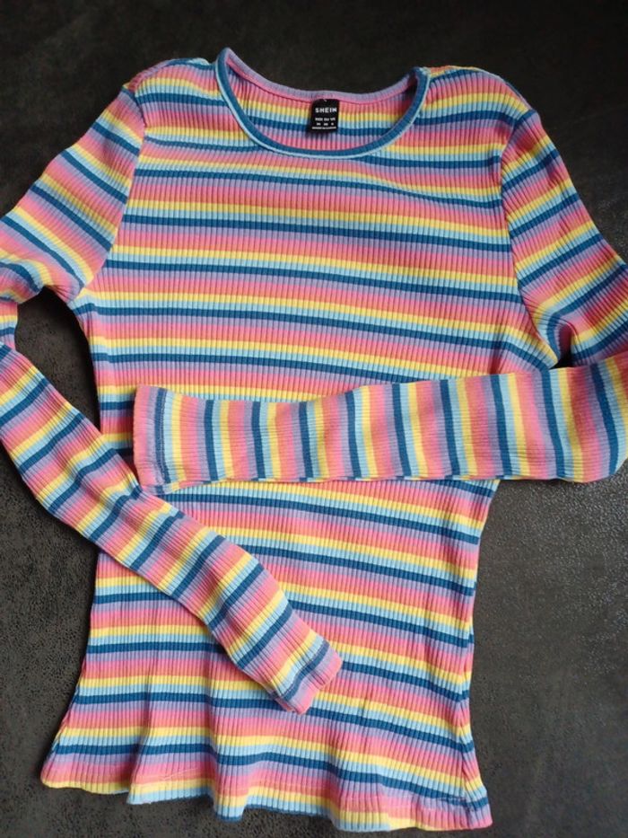 Tee shirt rayé