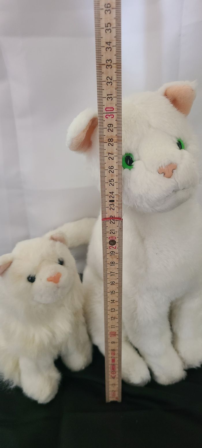 vintage peluche chat Ramsès mascotte publicité Feu Vert - photo numéro 3