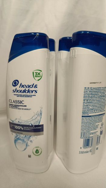 2 Shampooing H&S Classic 4x330ml