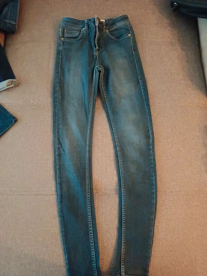 Lot de 5 jeans femme taille 38 - photo numéro 11