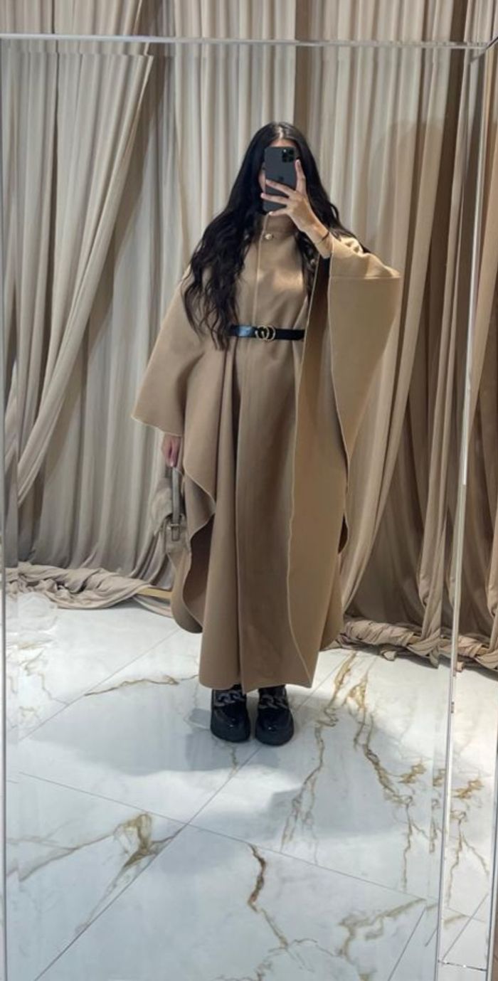 Magnifique cape longue très tendance neuve - photo numéro 4