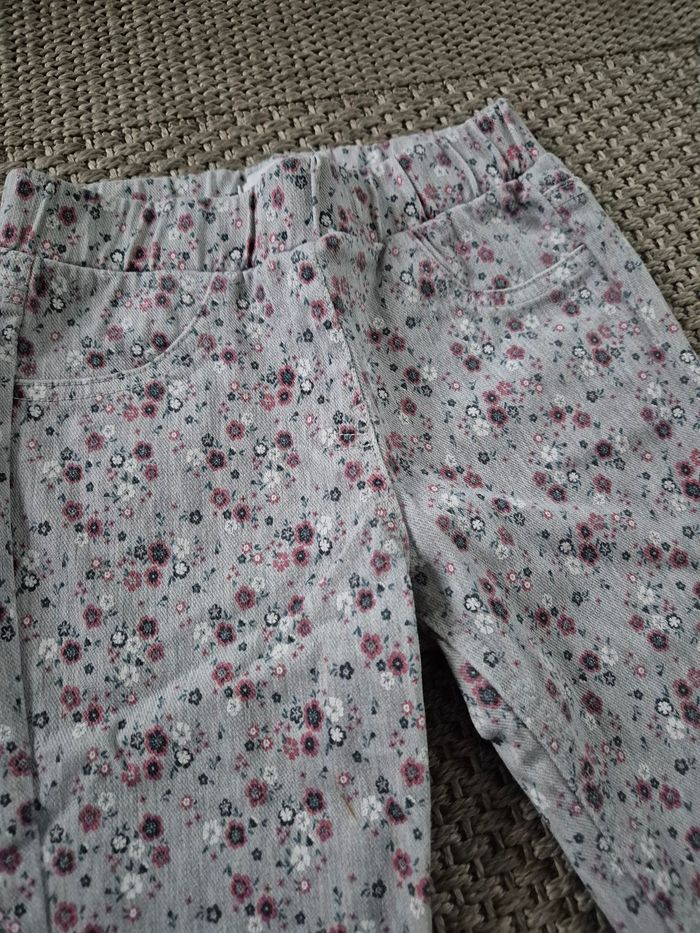 Ensemble sweet bordeaux + leggings à fleurs - 8 ans - photo numéro 6