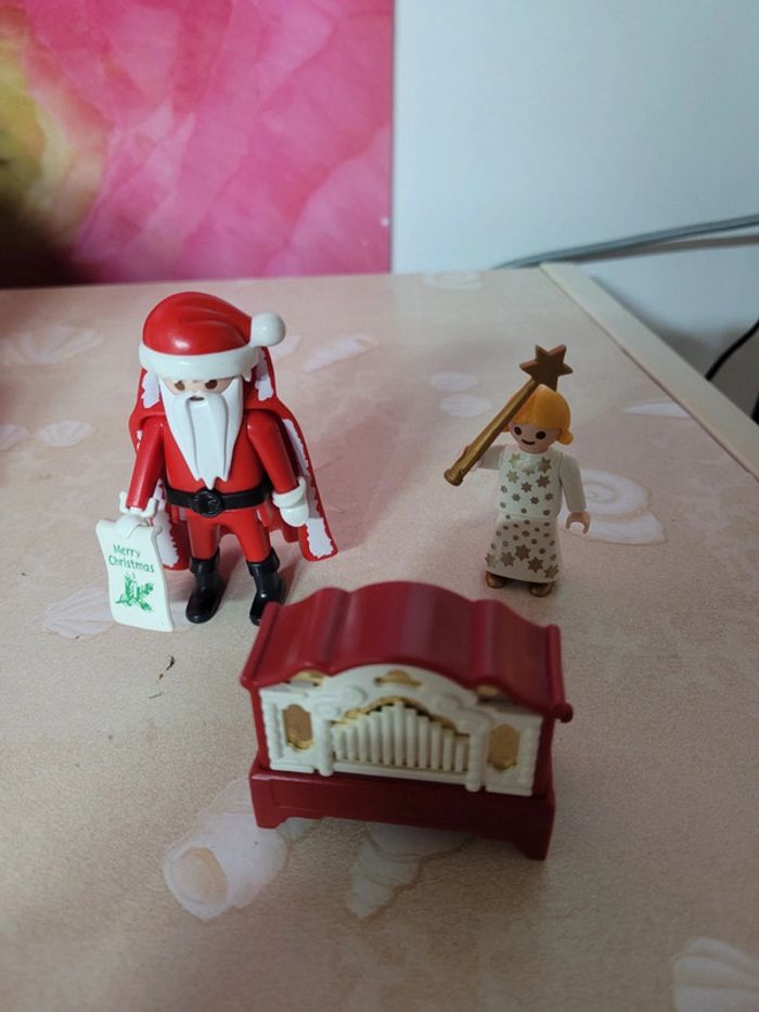 Playmobil ange et père Noël 4889