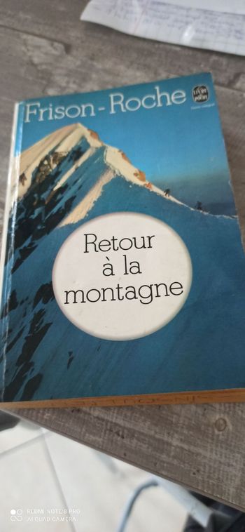 Livre retour à la montagne